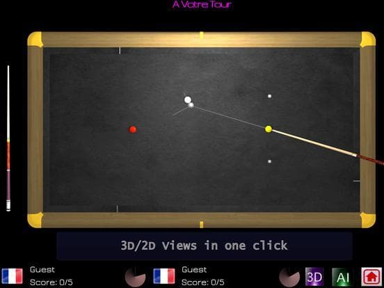 Carom Billiards Pro screenshot 2