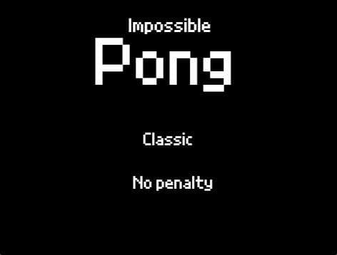 Impossible Pong (CriticalFeesh)