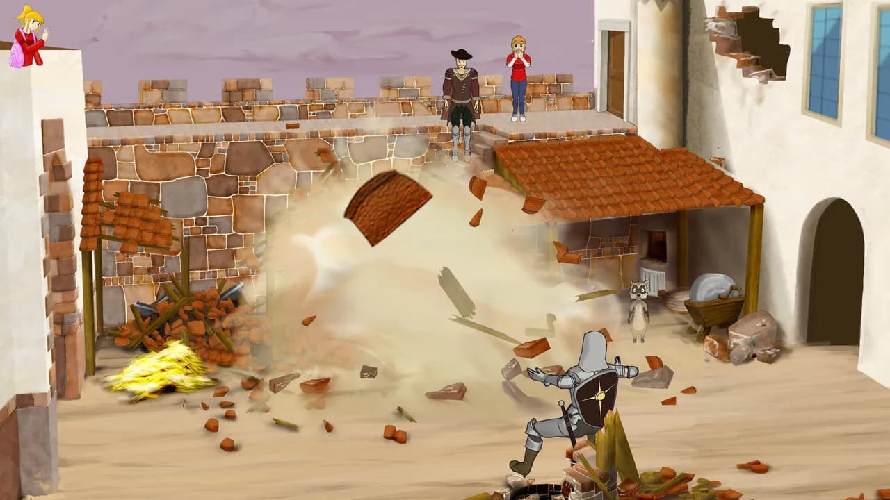 Sandra and Woo in the Cursed Adventure