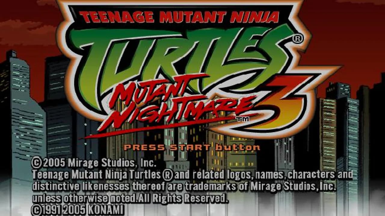 Teenage Mutant Ninja Turtles 3: Mutant Nightmare