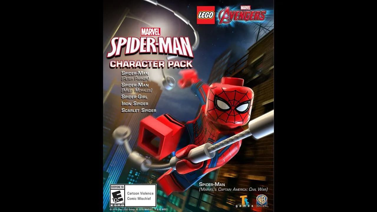 LEGO Marvels Avengers - Spider-Man Character Pack