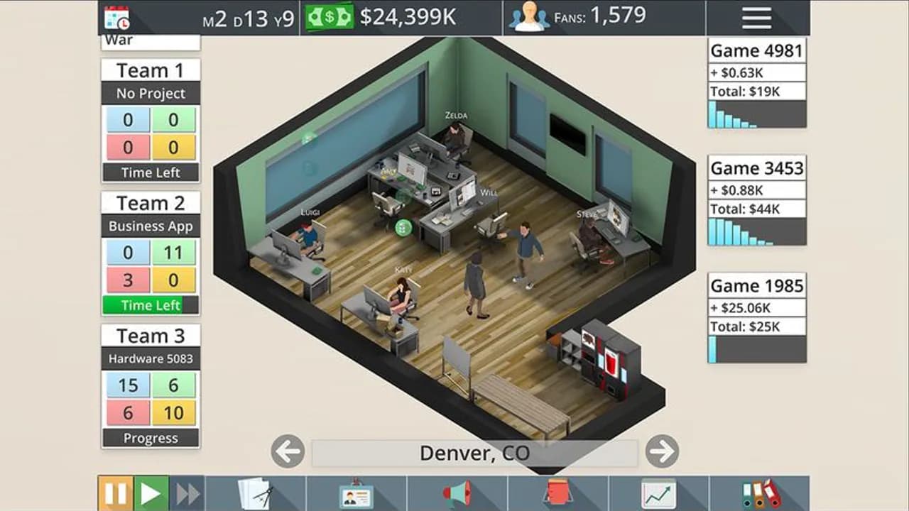 Game Studio Tycoon 3 - The Ultimate Gaming Business Simulation