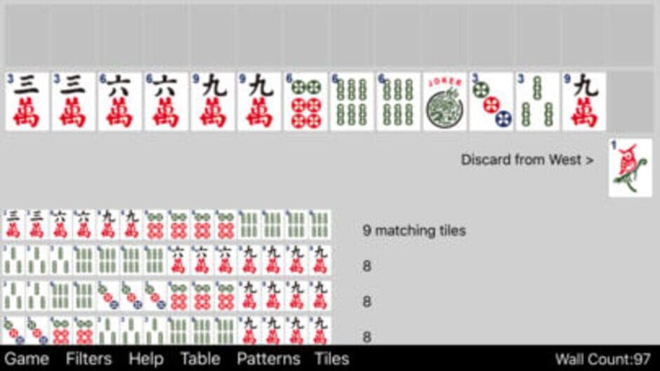 American MahJong Practice 2017