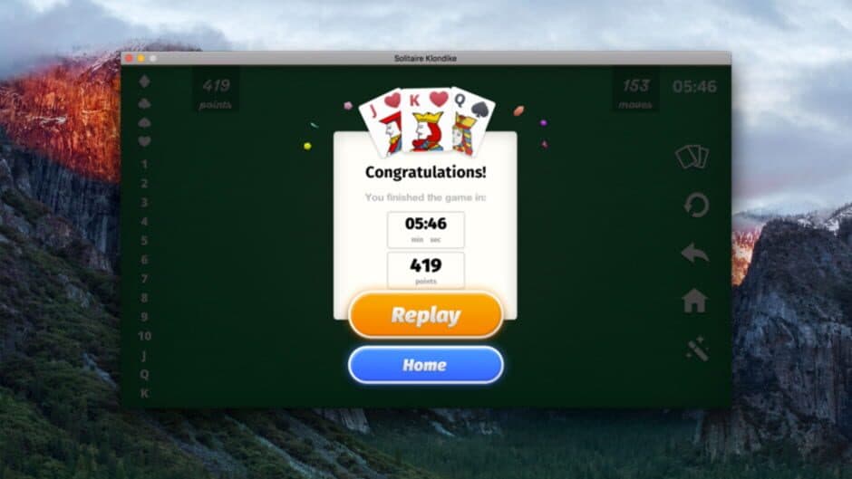 Solitaire Klondike Deluxe - classic card game screenshot 3