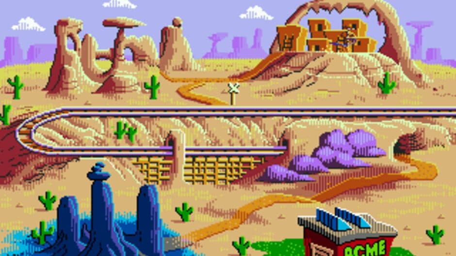 Desert Demolition Starring Road Runner and Wile E. Coyote screenshot 2