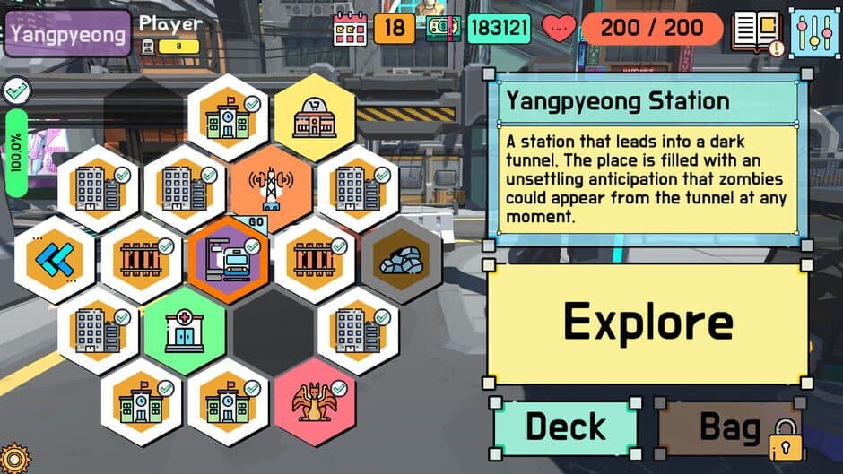 Stations in Seoul: Open World Card RPG screenshot 3