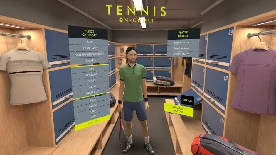 Tennis On-Court