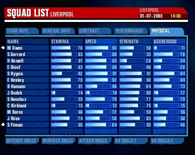 Premier Manager 03/04 screenshot 6