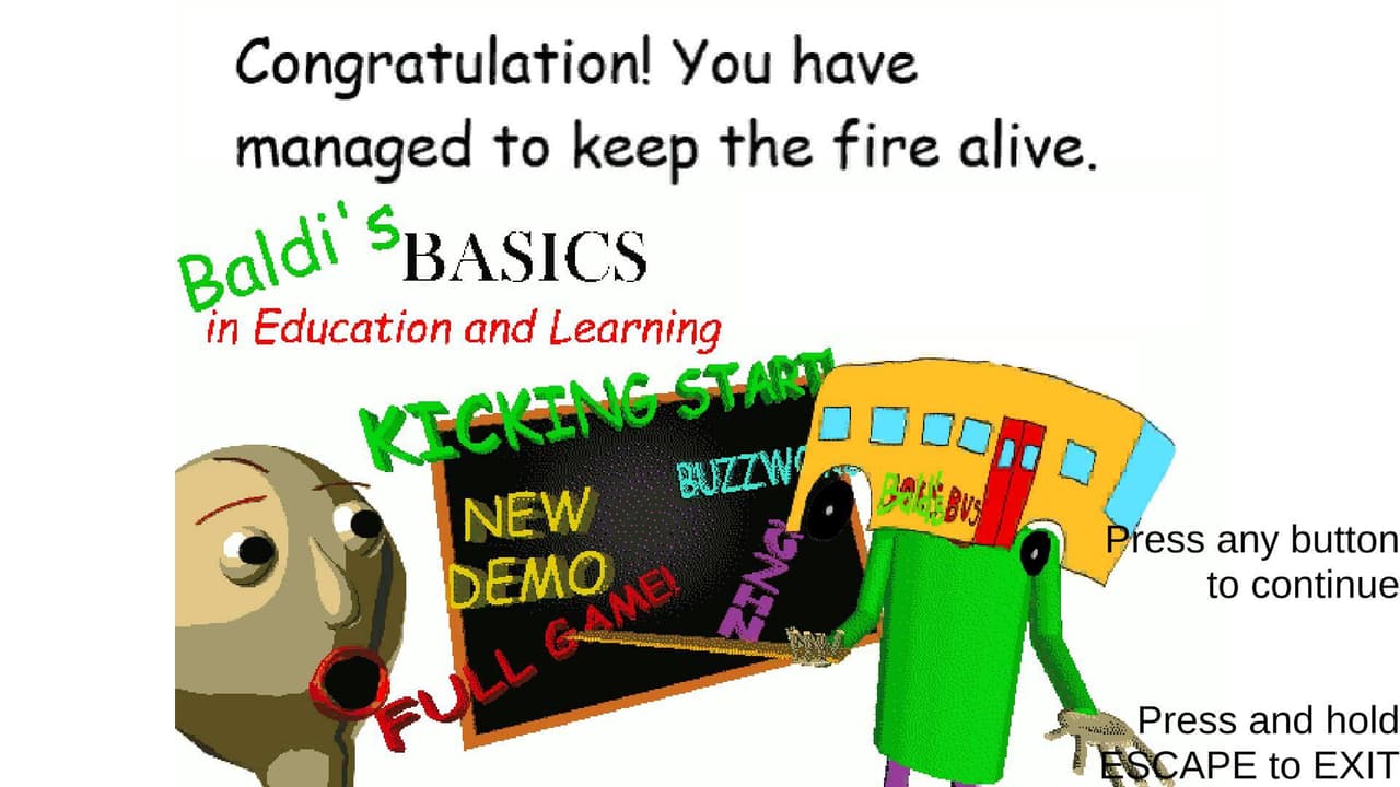 Baldis Basics Field Trip: Lets go to camping!