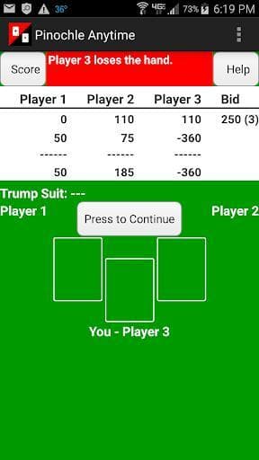 Pinochle Anytime Free Trial screenshot 5
