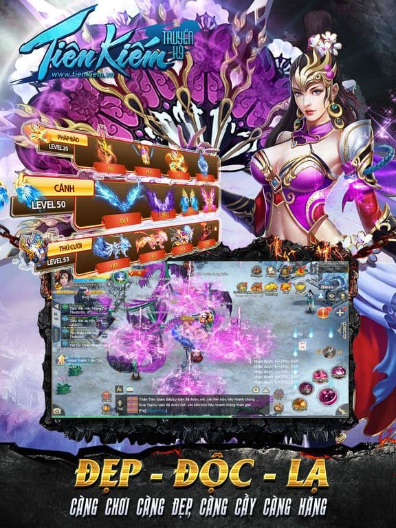 Tiên Kiếm Truyền Kỳ Mobile screenshot 5