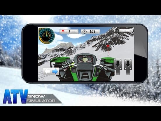 ATV Snow Simulator screenshot 3