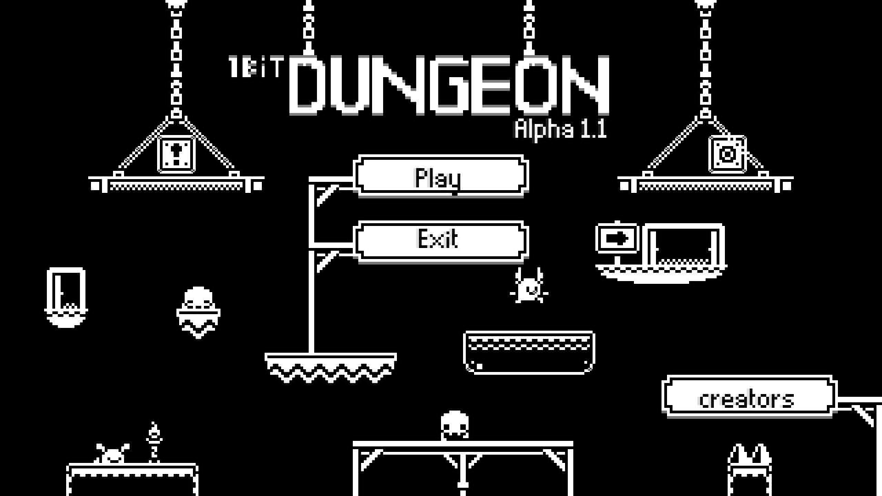 1-Bit Dungeon (Looshi_ developer) screenshot 2