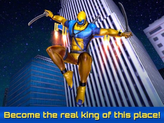 Dual Swords City Superhero Sim