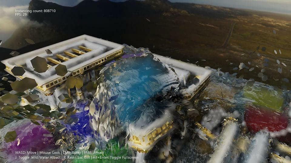Liquid Crystal Demo screenshot 2