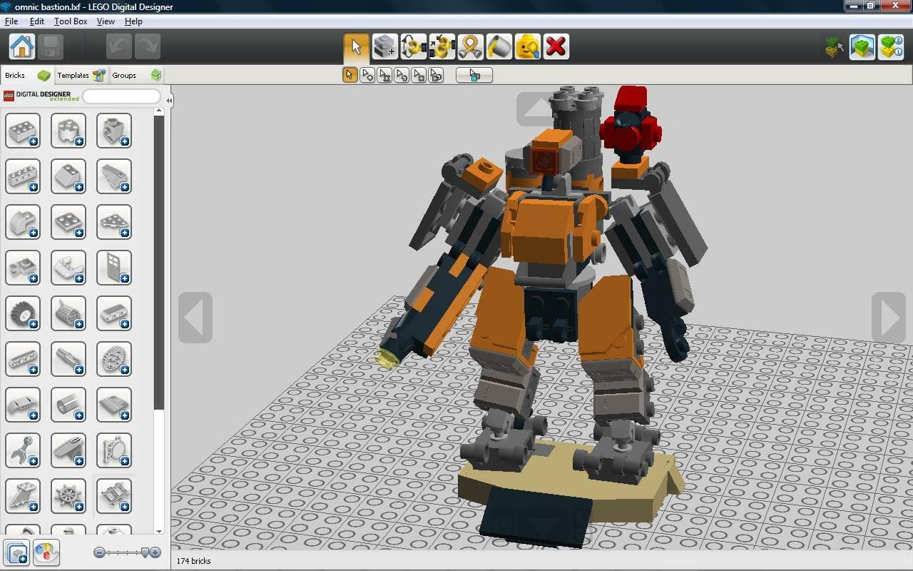 Lego Digital Designer screenshot 5