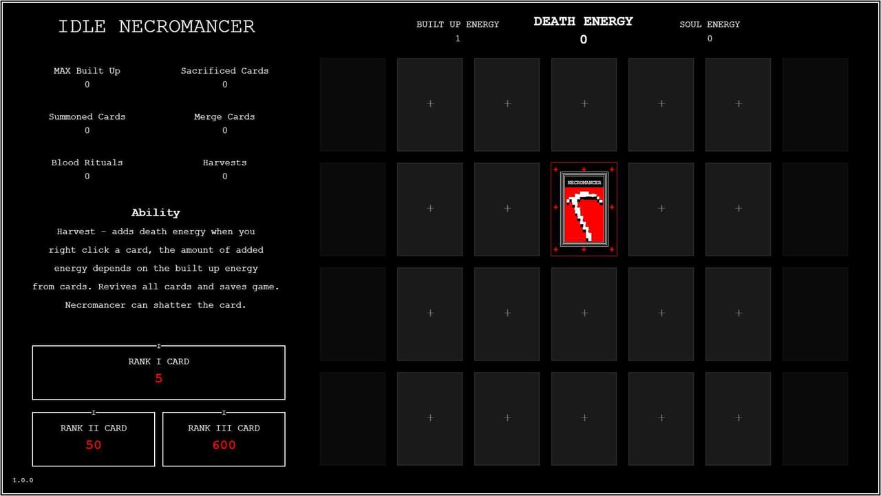 Idle Necromancer (itch) screenshot 2