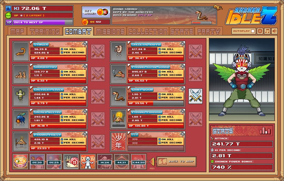 Shonen Idle Z screenshot 5