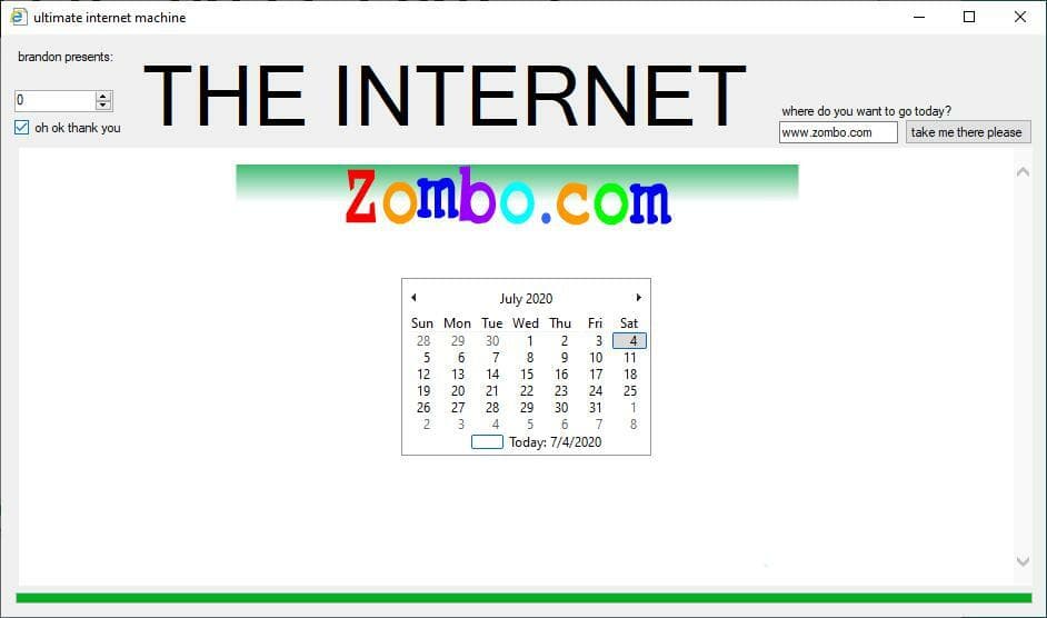 Ultimate Internet Machine