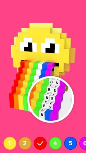 Number Coloring – 3D No.Draw screenshot 5