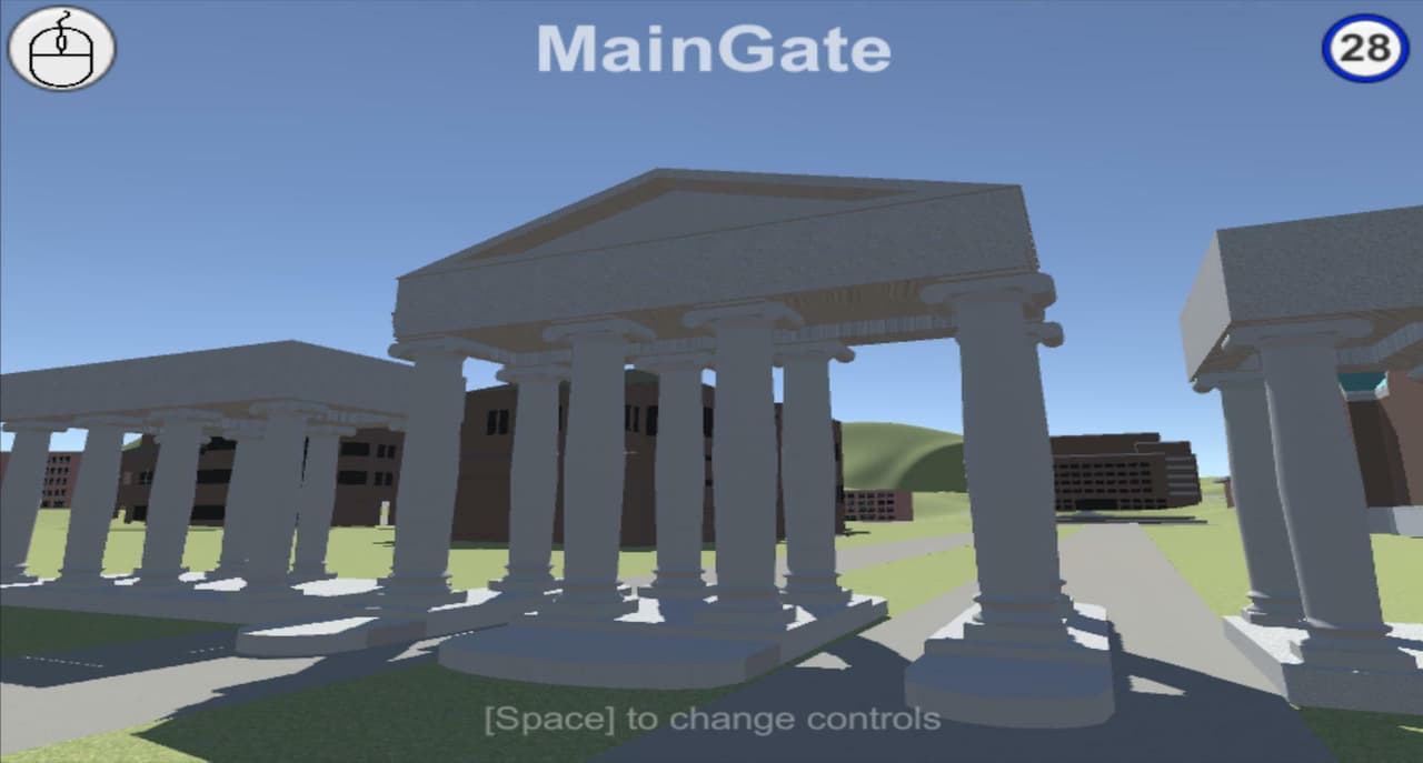 Keimyung University VR Campus screenshot 2