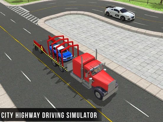 Car Transporter Trailer Truck screenshot 3