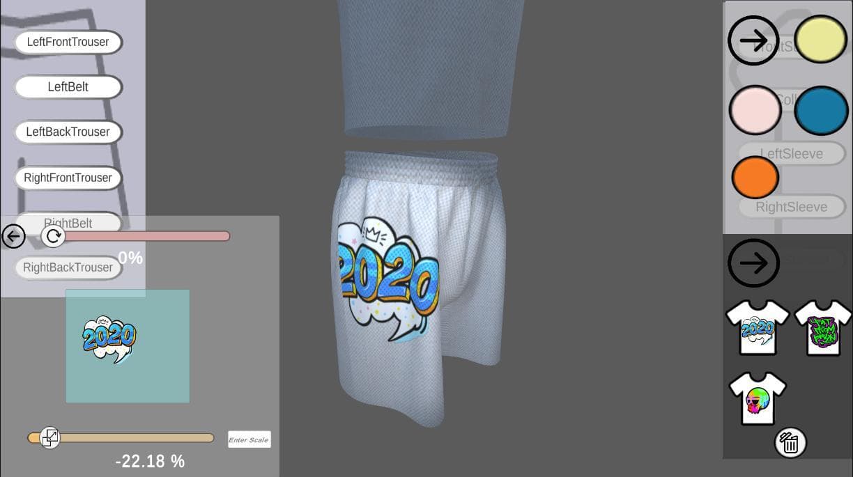 ClothesCreator screenshot 2
