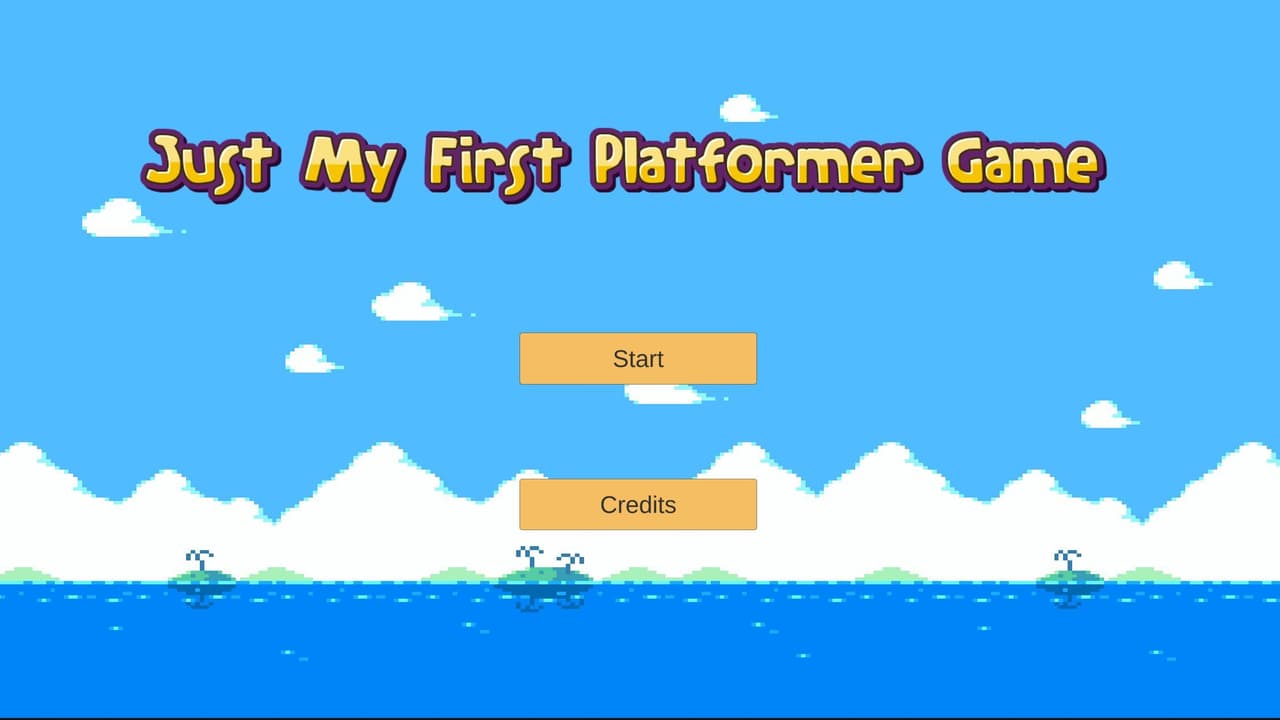 Just My First Platformer Game