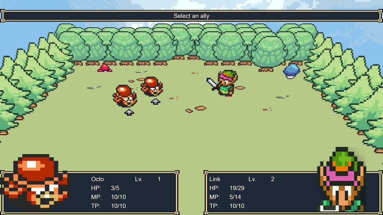 Paper Zelda RPG screenshot 4