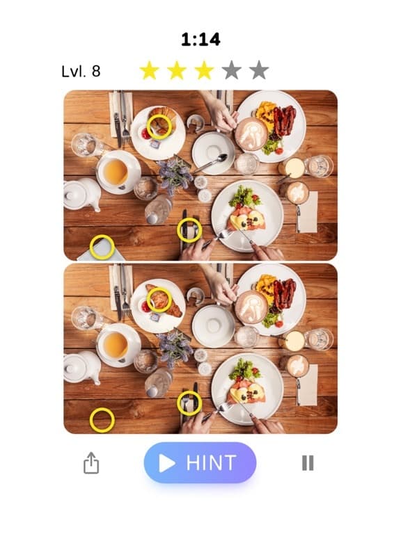 Spot the Difference: Find 5 screenshot 2