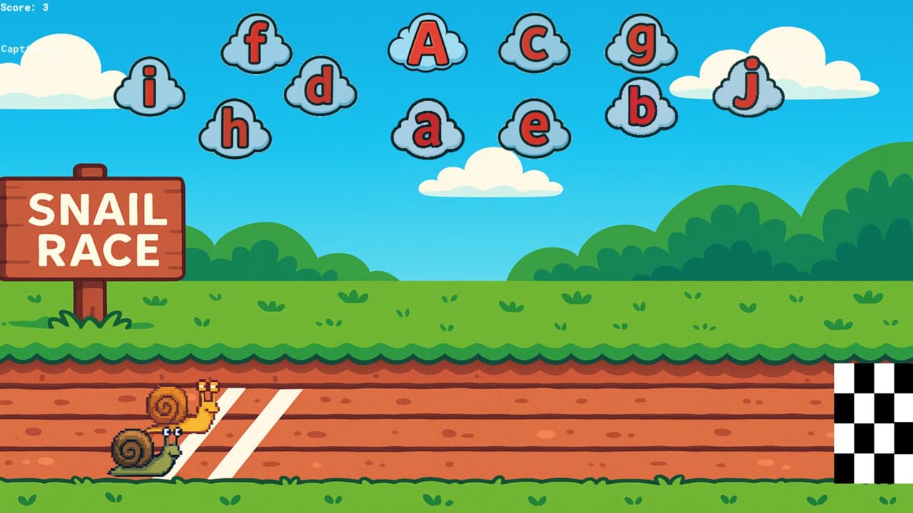 Snail Race screenshot 2
