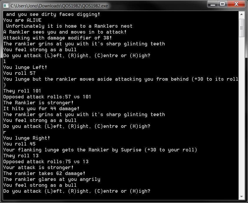 Quarries of Scred 1982 screenshot 3