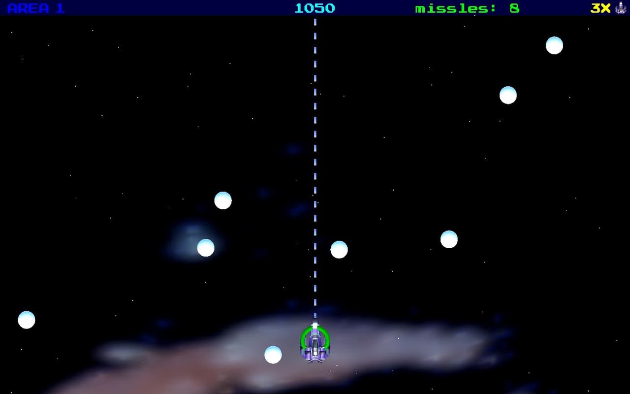 Space Force - Vertical Shooter demo project archive screenshot 2