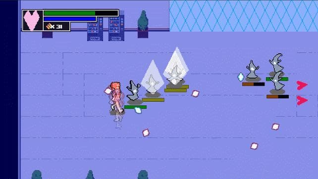 Heart Blaster Jetslide screenshot 2