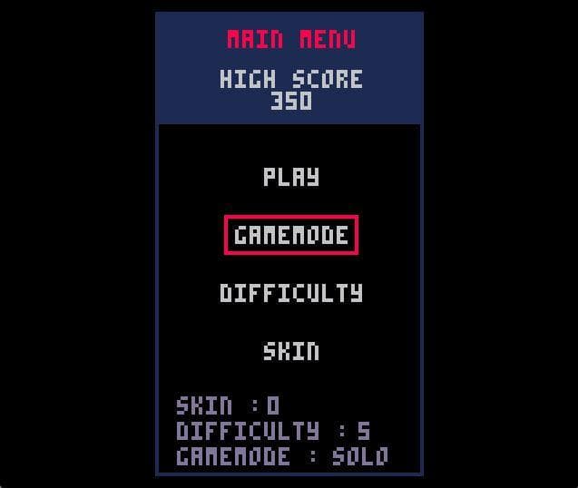 Pico8 - Tetris screenshot 2