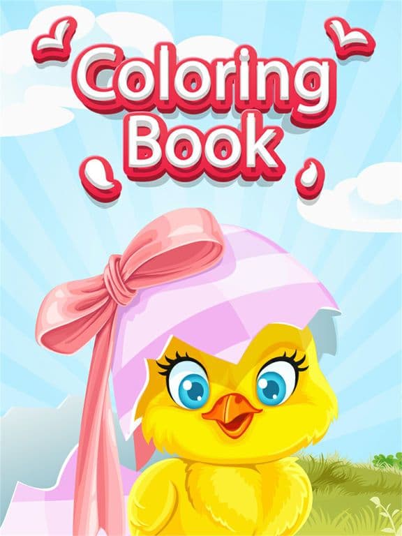 Easter Egg Coloring Book World Paint and Draw Game for Kids screenshot 2