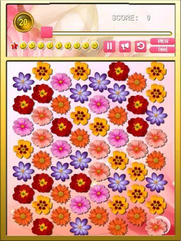 Flower Garden Bubble Dots: Match Threes Across The Board screenshot 2