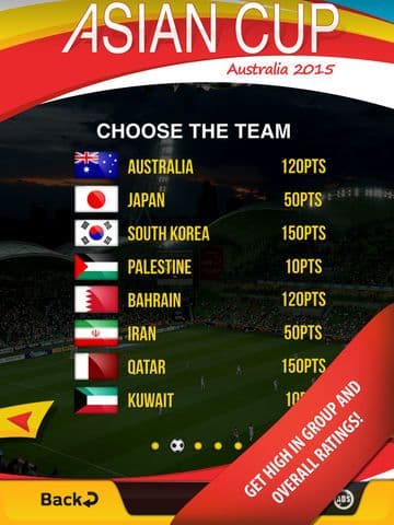 Free Kick - Asian Cup 2015 screenshot 4
