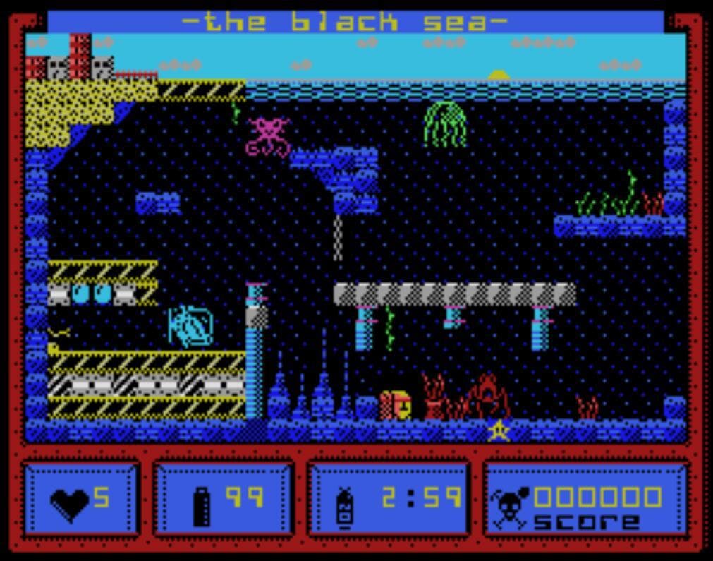Black Sea (MSX) screenshot 3