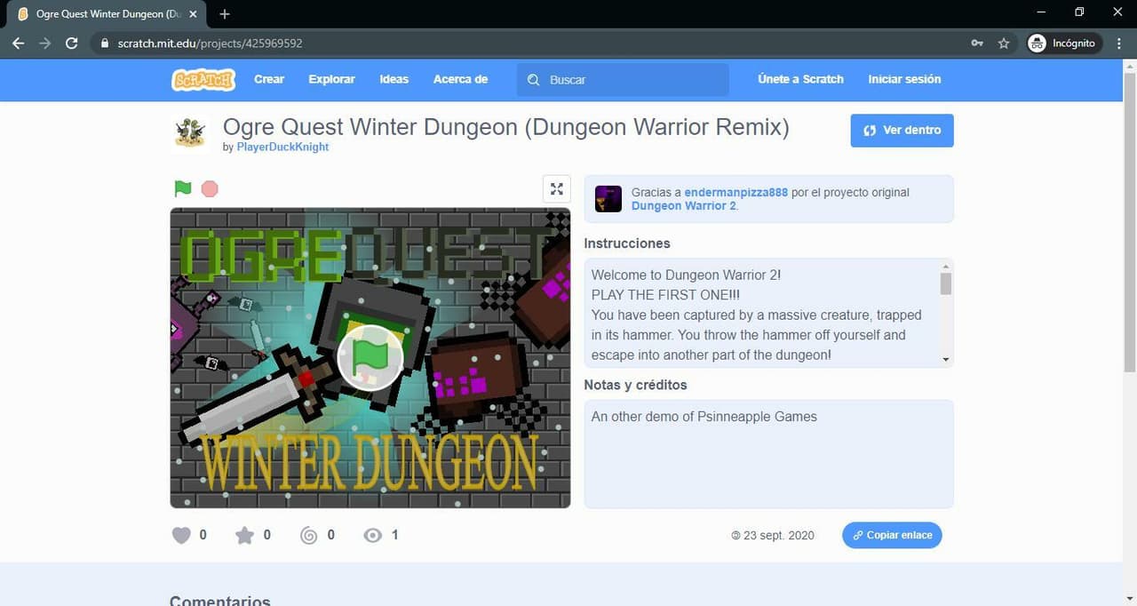 Ogre Quest Winter Dungeon (Dungeon Warrior Remix) Scratch