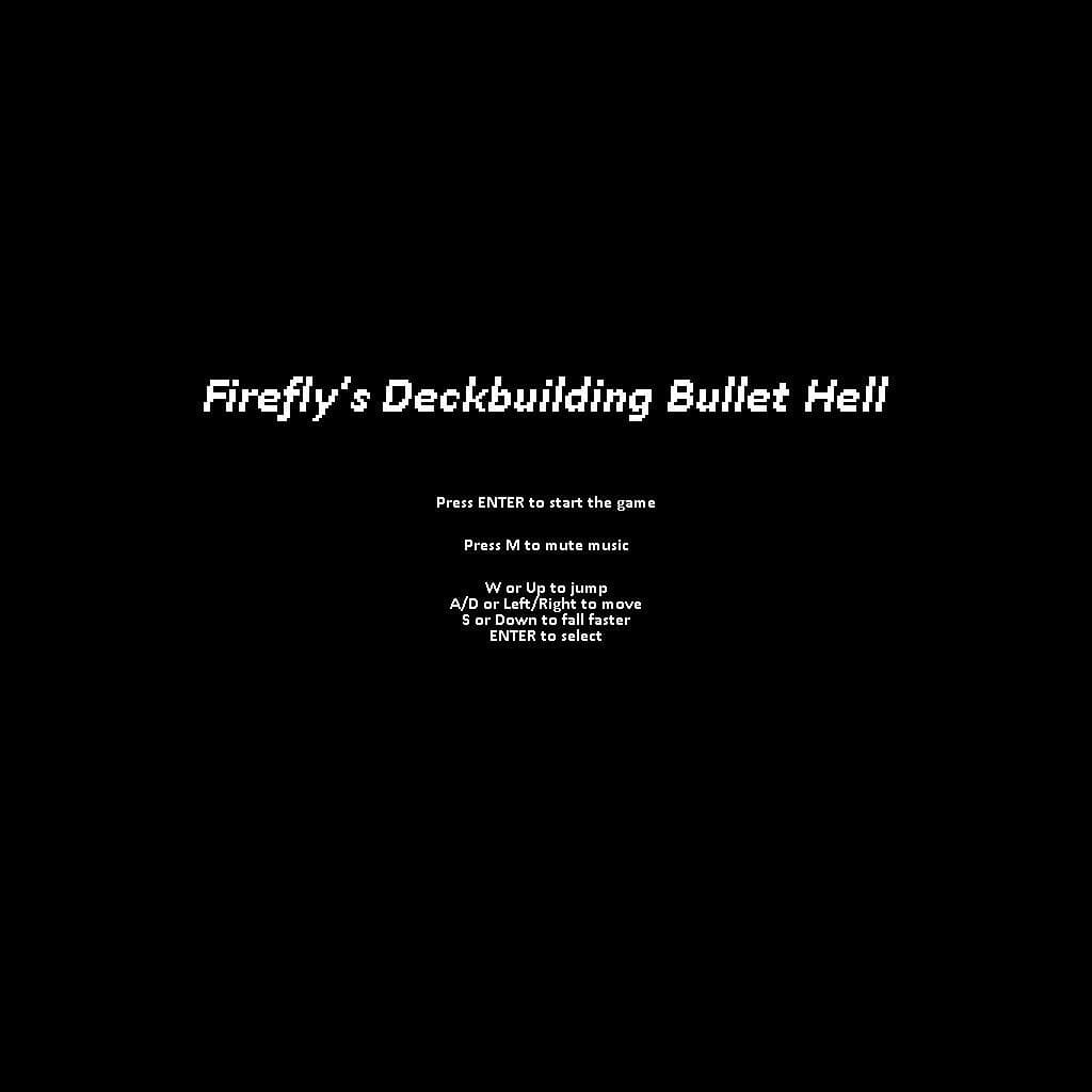 Fireflys Deckbuilding Bullet Hell thing screenshot 2