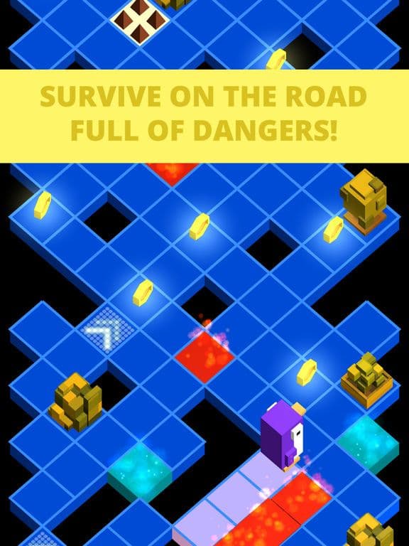 Cube Roll Frenzy screenshot 2