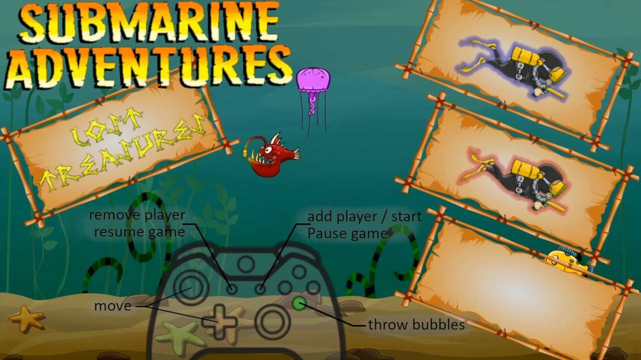 Submarine Adventures screenshot 3