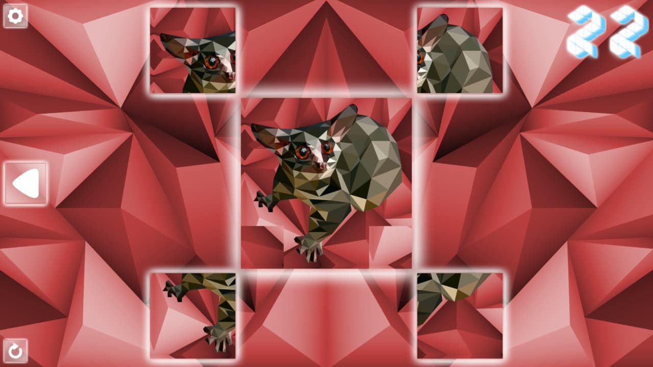 Poly Puzzle: Primates screenshot 2