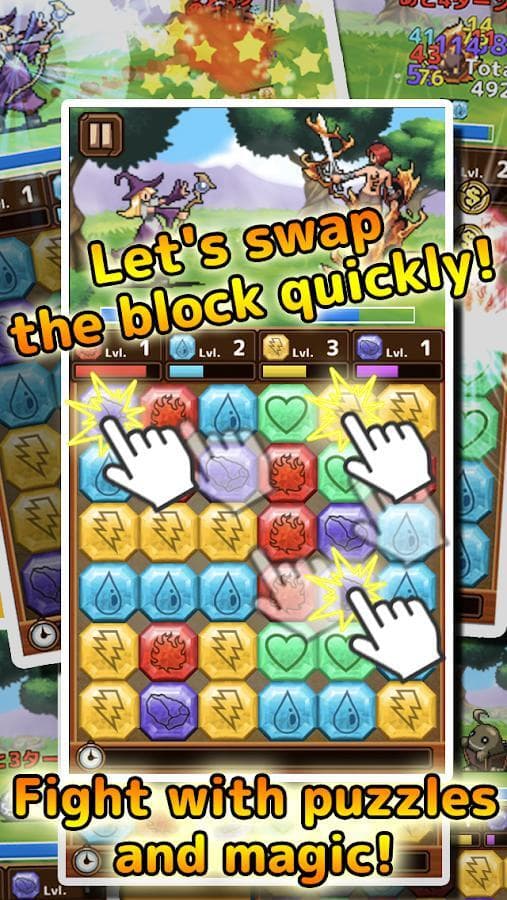 Witch Puzzle RPG screenshot 4