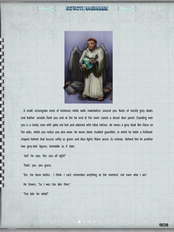 Gamebook Adventures: Infinite Universe screenshot 3