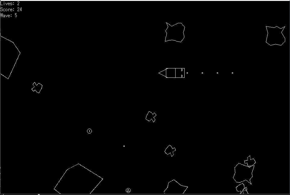 Snake-A-Roid (MiniLD#67) screenshot 3