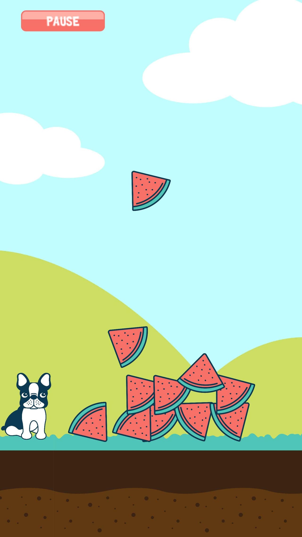 Watermelon Catch! screenshot 2