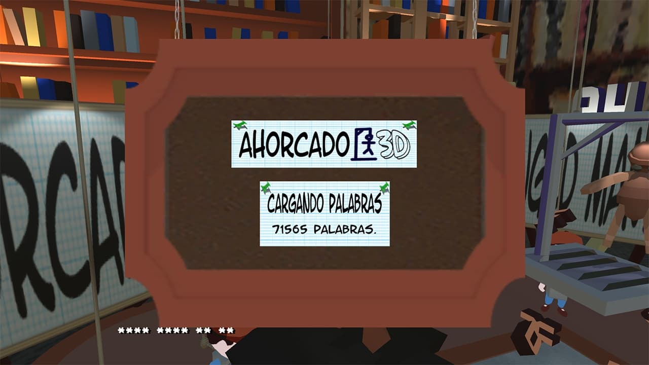 Ahorcado 3D - Hangedman 3D Demo 2023 v0.1.0 screenshot 3