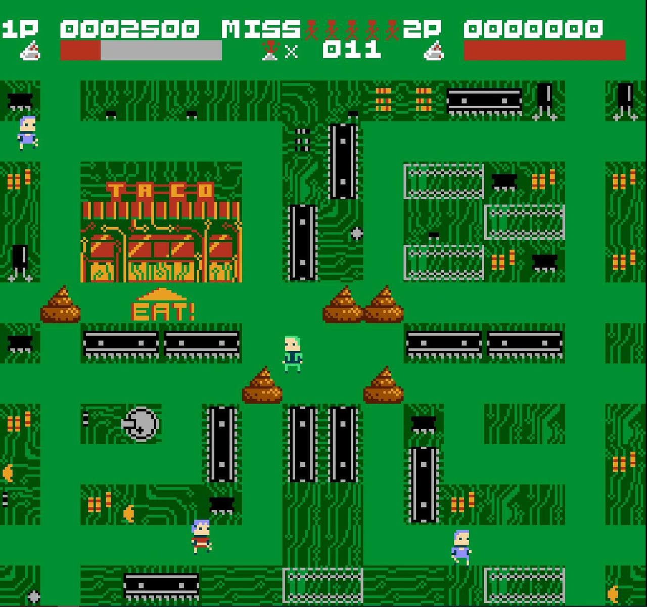Pixel Poops: Number Two (NES) screenshot 4